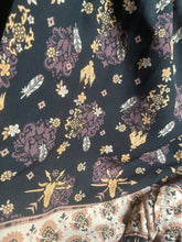 Eclectic Bohemian Fortune Teller Maxidress Black Boho - Last 1 SM