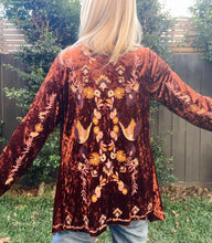 Embroidered Velvet Jacket -Last 1s XL