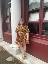 Eclectic Bohemian Friday Dress Retro Floral