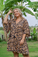 Eclectic Bohemian Friday Dress Retro Floral