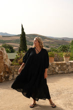 SALE - Nora Cotton Dress Black