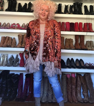 Embroidered Velvet Jacket -Last 1s XL