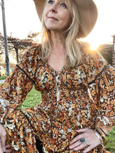 Eclectic Bohemian Fortune Teller Maxidress Autumn - Last 1 XXL