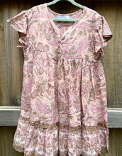 GirlsBohemian Princess Mini Me Dress - Assorted colours crane