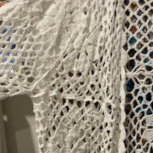 Crochet Cardigan Vintage Style Cream