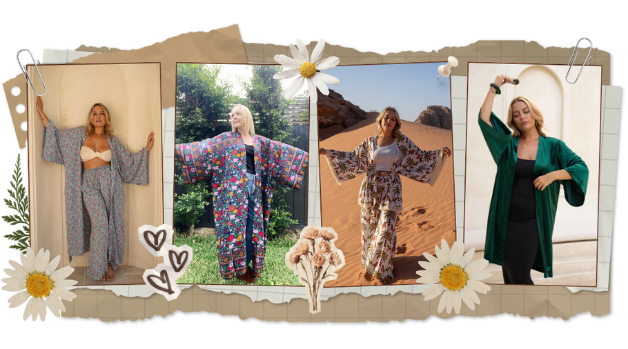 Meet the Collection: Eclectic Bohemian's Signature Kimonos