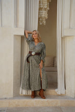 Eclectic Bohemian Charlotte Gown Midi Boho Dress Forest Fairy