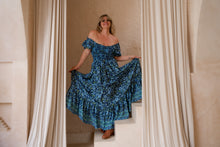 Eclectic Bohemian Florence Dress Bluebell