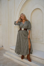 Eclectic Bohemian Charlotte Gown Midi Boho Dress Forest Fairy