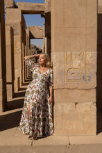 Eclectic Bohemian Fortune Teller Maxidress Short Sleeve Luxe Jungle