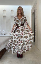 Eclectic Bohemian Fortune Teller Maxidress Short Sleeve Luxe Jungle