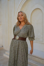 Eclectic Bohemian Charlotte Gown Midi Boho Dress Forest Fairy