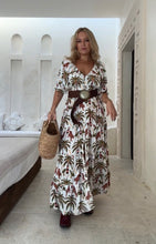 Eclectic Bohemian Fortune Teller Maxidress Short Sleeve Luxe Jungle