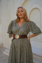 Eclectic Bohemian Charlotte Gown Midi Boho Dress Forest Fairy