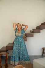 Wanderlust Maxidress Teal Floral