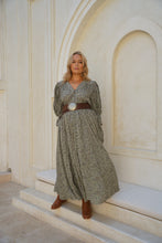 Eclectic Bohemian Charlotte Gown Midi Boho Dress Forest Fairy
