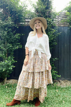 Women wearing bohemian skirt