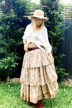 Women wearing bohemian skirt