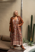 Eclectic Bohemian Vintage Inspired Jacket Vegan Leather