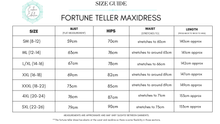 Eclectic Bohemian Fortune Teller Maxidress Caramel Short Sleeve PREORDER OCT