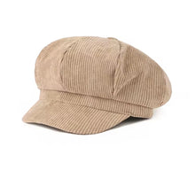 Cap Portobello Baker Boy Style Corduroy