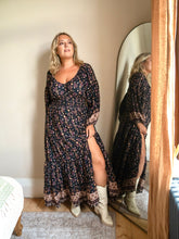 Eclectic Bohemian Fortune Teller Maxidress Black Boho