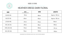 Eclectic Bohemian Heather Dress Dark Floral