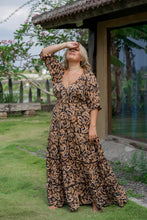 Eclectic Bohemian Fortune Teller Maxidress Short Sleeve - Last 1 SM