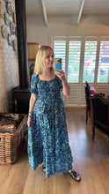 Eclectic Bohemian Florence Dress Bluebell