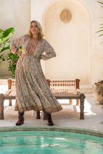 Eclectic Bohemian Suzi Maxidress Caramel Floral