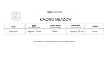 Eclectic Bohemian Kimono Meadow