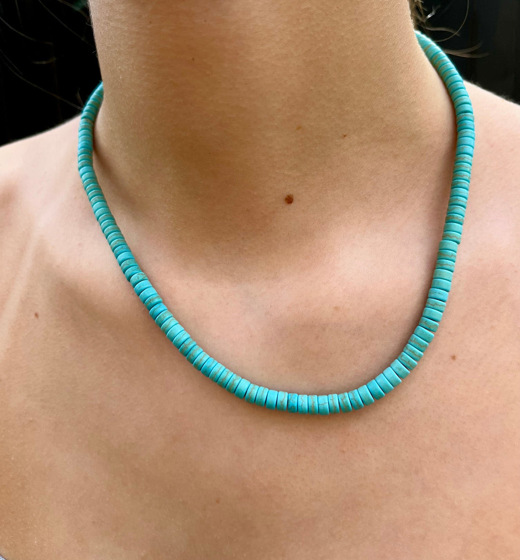Turquoise Beaded necklace
