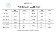 Eclectic Bohemian Wanderlust Maxidress Mist Blue - Last 1s SM & L/XL