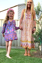 Girls Bohemian Princess Mini Me Dress - Assorted Colours