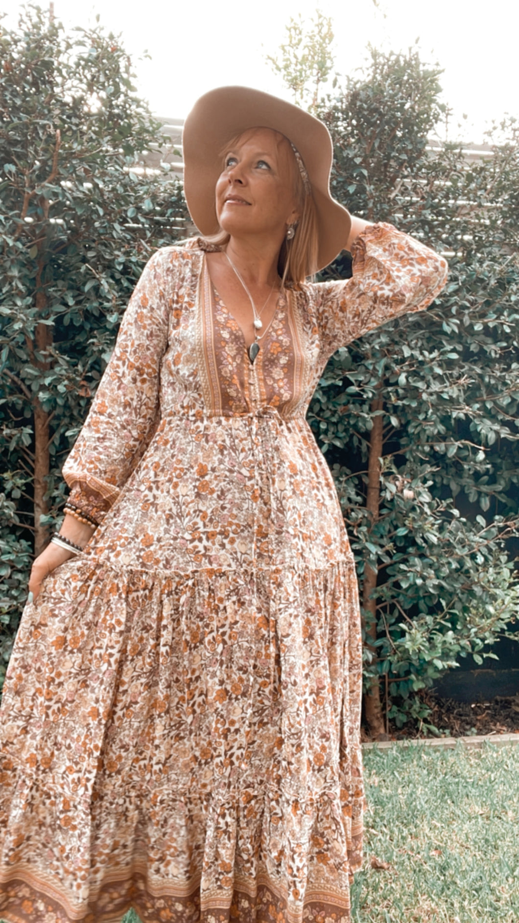 Boho maxi dress outlet sale