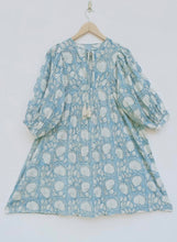 SALE - Jaipur Gauze Dress Cornflower Blue - Last 1 S & M